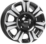 Valuvelg CMS C31 Diamond Black Gloss 6.5x16" 6x130 ET62 Keskava 84.1