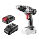 Аккумуляторный дрель, энергия+ 18v, литий-ioon, держатель 10 mm, аккумулятор 2 ah, зарядное устройство, pappkarp
