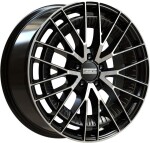 Valuvelg Fondmetal Kari Glossy Black Machined 9.5x20" 5x112 ET43 Keskava 66.5