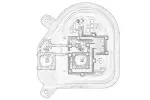pirni sokkel, instrument display 5n0 945 257d