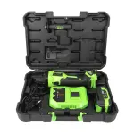 20v akunurklihvija/ketaslõikur komplekt 125mm. harjavaba. +4.0ah+ laadija + kohver jbm