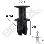 Polstritüübel (rakendus: mootori kate) sobib: AUDI A4 ALLROAD B8, A4 B8, A5, A6 ALLROAD C7, A6 C7, A7, Q5 06.07-
