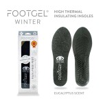 Стельки Footgel Winter Everyday Use, eukalüpti запах, размер 41-46