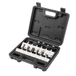 kõvasulamfreesid, 8 mm varrega, komplekt 12 osa