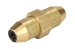 RAUFOSS 623 7195 / tekalan connectors gray/straight, wire 4x1/4x1, metal, quantity in package: 1pc