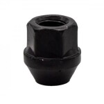 Bimecc mutter D14-ZNNI M12x1.5x25 19 mm Hex 60° 1 tk Black