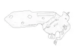 kinnitus, tiivahoidik 62 04 286 25r