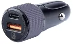 Прикуриватель pesasse Быстрое зарядное устройство usb/usb-c 3a/max36w. 12v/24v wayme