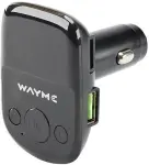 Вольтметр + 2xusb Быстрое зарядное устройство + FM-передатчик + hands free 12/24v 25w wayme