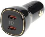 Прикуриватель pesasse Быстрое зарядное устройство 2x usb-c 3a/max 60w. 12v/24v wayme