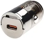 Прикуриватель Быстрое зарядное устройство nano usb-c pd max 45w. 12v/24v wayme