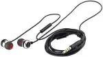 juhtmega kõrvasisesed kõrvaklapid+mikrofon. aux 3.5mm wayme