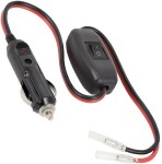 sigaretisüütaja pesa pikendusjuhe 50cm. 5a lülitiga 12/24v carmotion