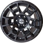 Литой диск Nano 5914 Full матовый черный 8.5x17" 6x139.7 ET-10 центральное отверстие 110.1