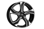 Valuvelg Dezent KB dark Black/poleeritud 8x19" 5x112 ET40 Keskava 57.1