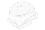 OE BMW 63 12 7 280 779 / holder (washer) fits: bmw 1 (f20), 3 (f30, f80) 1.5-3.0h 07.11-06.19