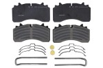 WABCO 640 222 933 2 / rear brake pad set wabco
