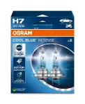 12v h7 pirn 55w +100% 5000k cool blue intense 2tk osram