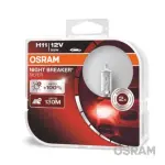 pirn H11 55W 12V NIGHT BREAKER SILVER +100% 64211NBS-HCB 