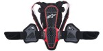kaitse selja ALPINESTARS NUCLEON KR-3 värv must/punane, suurus XS traksidega