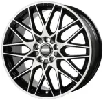 Литой диск CMS C25 Diamond черный Gloss 9x20" 5x112 ET45 центральное отверстие 66.6