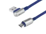 kaabel USB A-MICRO USB 1.2M nurga