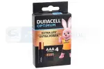 patarei DURACELL OPTIMUM LR03 /AAA/ K4