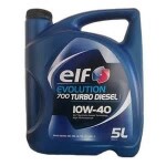 масло эльф 10w-40 evolut 700 turbo dies 5л полусинтетика