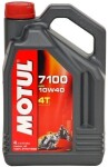 Poolsünteetiline õli MOTUL 10W-40 4T 7100 ESTER 4L