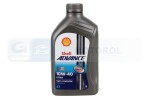 Poolsünteetiline õli SHELL 10W-40 ADVANCE 4T ULTRA 1L