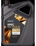 Täissünteetiline õli SPECOL 0W-20 SPEC GOLD SN/SM 4L