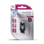 LED (блистер упаковка 1шт) W21W 12V, без homologeeringuta, T20, без Can-Busita транспортных средств Platinum, белый