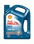Poolsünteetiline õli SHELL 10W-40 HELIX PLUS / HX7 4L