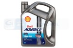Poolsünteetiline õli SHELL 10W-40 ADVANCE 4T ULTRA 4L