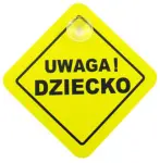 Embleem iminapaga ettevaatust dziecko