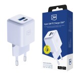 laadija 20W QC4+ PD PPS USB 1A1C WHITE EU