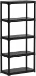 складская полка пластик 1755x800x400mm artplast