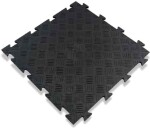 töökoja põrandakate/põrandamoodul. pvc. must 500x500x8mm artplast