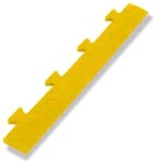 töökoja põrandakatte/põrandamooduli serv isa. pvc. kollane 480x70x8mm artplast