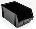 Riiulikarp 340 X 205 X 153 mm musta värvi