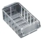 Väike riiulikarp 175 X 69 X 37 mm  läbipaistev