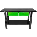 töölaud+sahtlid 2tk 1500x640mm kõrgus 865mm max 800kg jbm