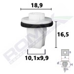 Polstritüübel sobib: SUBARU CROSSTREK, FORESTER, IMPREZA, LEGACY VI, OUTBACK, XV 10.00-