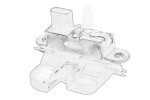 OE SEAT 6J3 827 505E9B9 / trunk lid lock (for 3-door version) fits: seat ibiza iv 6j, ibiza iv 6p 03.08-06.17