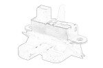 OE SEAT 6J4 827 505E9B9 / trunk lid lock (4-door) fits: seat ibiza iv 6j, ibiza iv 6p hatchback 03.08-06.17