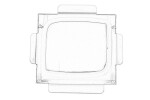 OE SEAT 6J4 827 565ERYP / rear door handle (chrome color) fits: seat exeo, exeo st, ibiza iv, ibiza iv sc, leon, toledo iv 1.2-2.0d 12.08-06.15