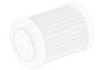 OE YAMAHA 6P3WS24A0200 / kütusefilter yamaha 150 hp-f150tjr, tlr, txr, 150 hp-vz150tlr, 200 hp -lf200txr, 200 hp-z200tlr, txr, 225 hp-f225b v6 efi 4 stroke, 225 hp-f225c v6 efi 4 stroke, 225 hp-f225tur, txr