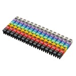 Juhtmete markeerimisklipid 100tk, Ø1,5mm2