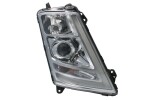 ZKW 702.62-000.10 / right headlight (d1s/h1/led/py21w, electric, with curved lights, interior color: chrome-plated, turn signal color: transparent) fits: volvo fh ii 01.12-