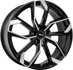 Valuvelg RC disain RC34 Schwarz Glanz Voll-Poliert (SGVP) 7.5x17" 5x108 ET50 Keskava 63.4
